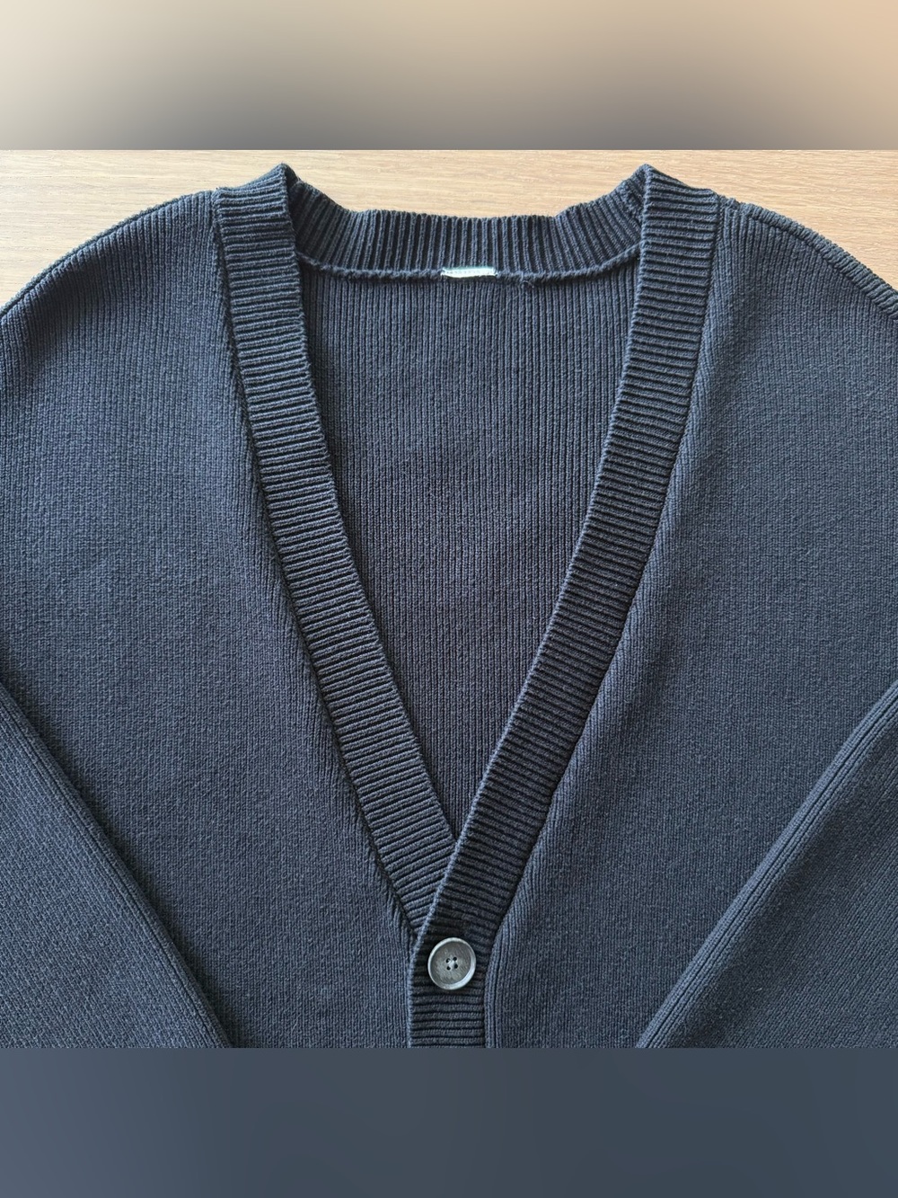 ALO Scholar Cardigan, Black, SMALL - Picture 6 of 8